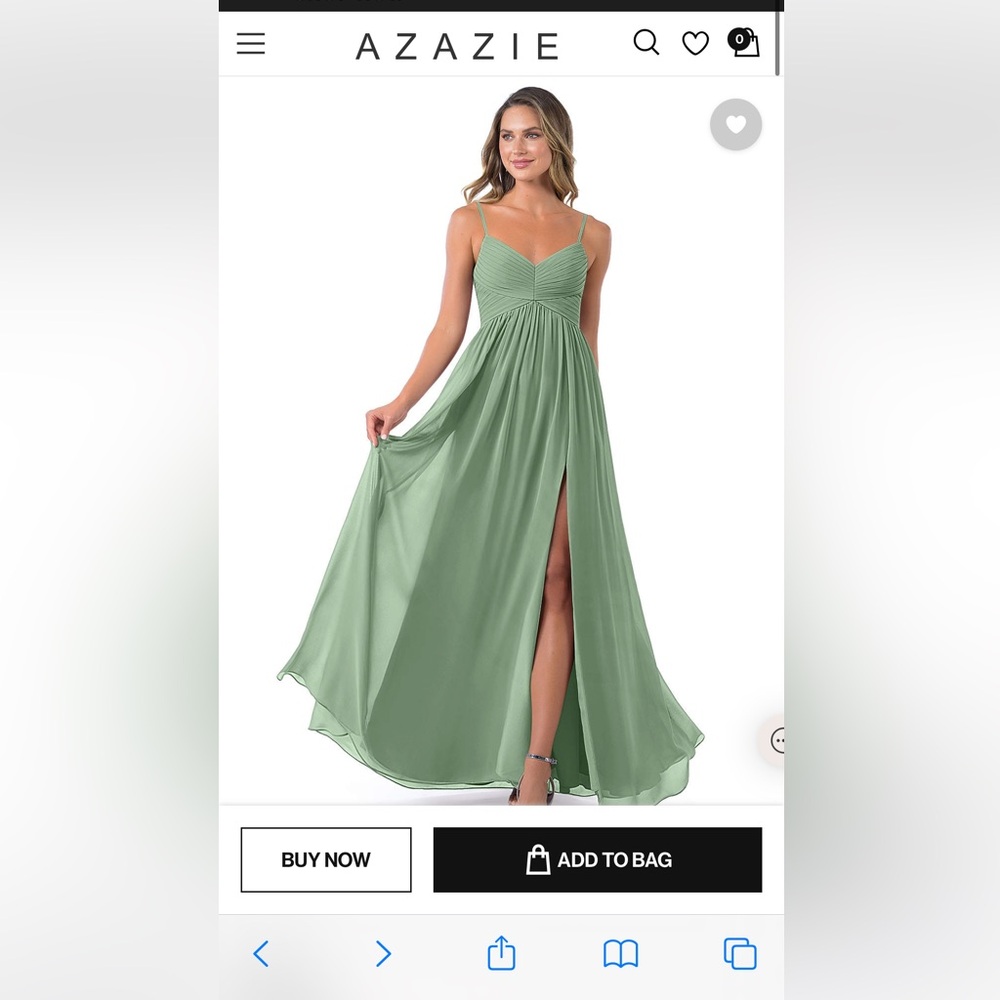Azazie Alia A2 Matcha